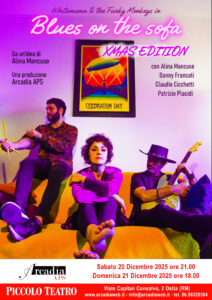 Blu es on the sofa xmas